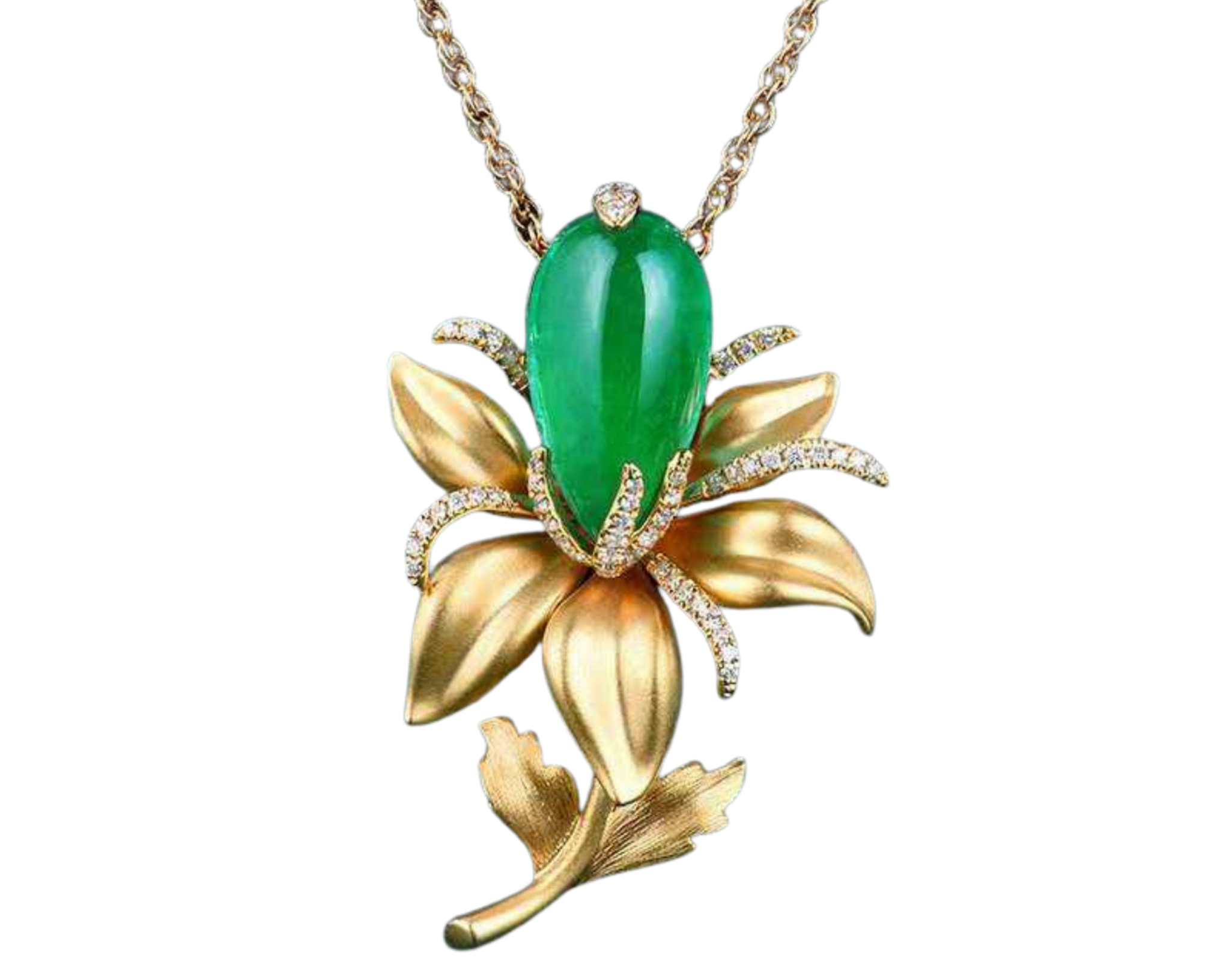 Bijou de haute joaillerie vintage Floris Æquilibrium en or gris 18k